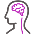 Immune effector cell-associated neurotoxicity syndrome icon.
