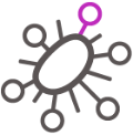 Infections icon.